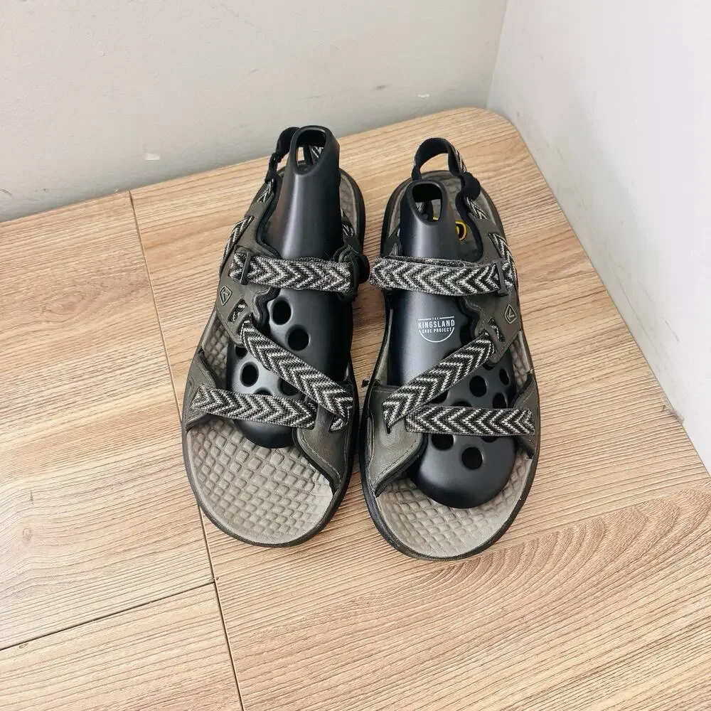 Keen Maupin Gray Strappy Sandals Men’s Size 9